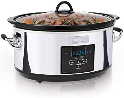 7 Quart Programmable Slow Cooker – Polished Platinum - Curated Catalog S4