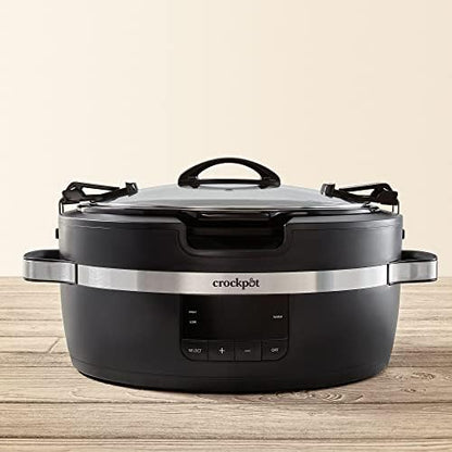 Thermoshield 6 Quart Slow Cooker with Carry Handles - Curated Catalog I4