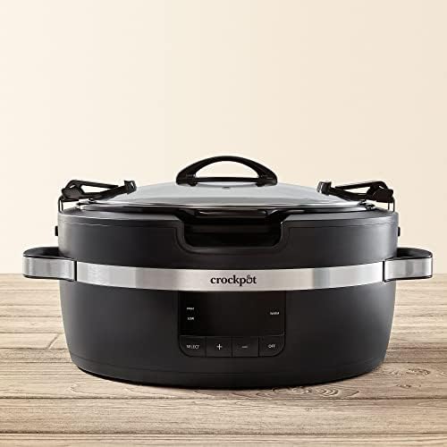 Thermoshield 6 Quart Slow Cooker with Carry Handles - Curated Catalog E6