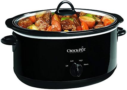 8 Quart Manual Slow Cooker – Black - Curated Catalog T1