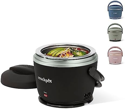 Electric Lunch Box Food Warmer 20oz – Black - Curated Catalog L8