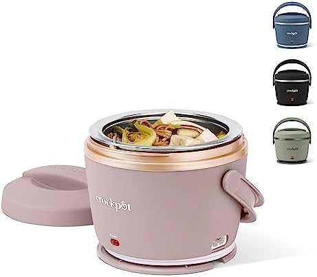 Electric Lunch Box Food Warmer 20oz – Blush Pink - Curated Catalog X1