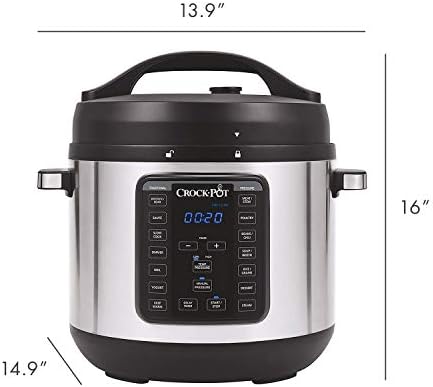 8 Quart Express Crock Multi-Use Pressure Cooker - Curated Catalog X1