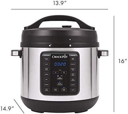 8 Quart Express Crock Multi-Use Pressure Cooker - Curated Catalog C5