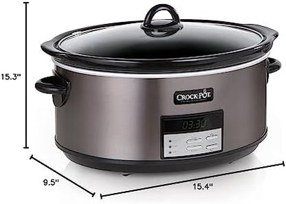 8 Quart Programmable Slow Cooker with Auto Warm - Curated Catalog U2