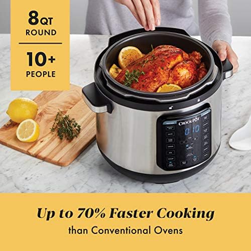 8 Quart Express Crock Multi-Use Pressure Cooker - Curated Catalog C5
