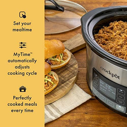 MyTime 6 Quart Programmable Slow Cooker - Curated Catalog A2