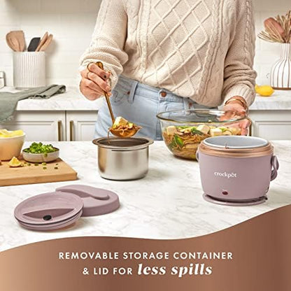 Electric Lunch Box Food Warmer 20oz – Blush Pink - Curated Catalog X1