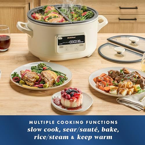 MultiMeal Multicooker with Programmable Slow Cooker - Curated Catalog R3