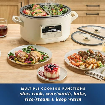 MultiMeal Multicooker with Programmable Slow Cooker - Curated Catalog Z2