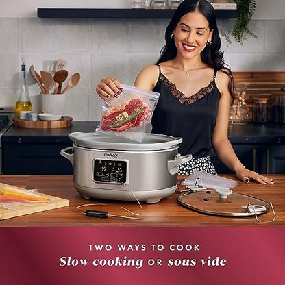 7 Quart Programmable Cook & Carry Slow Cooker - Curated Catalog A6