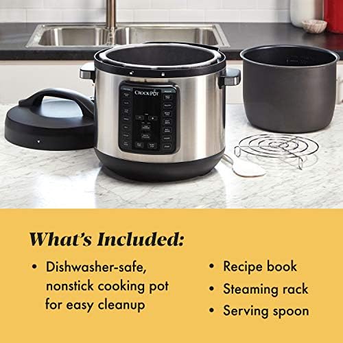 8 Quart Express Crock Multi-Use Pressure Cooker - Curated Catalog K4