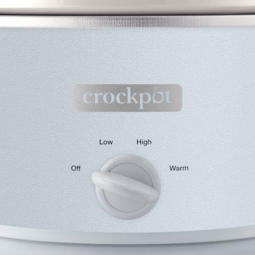 4.5 Quart Manual Slow Cooker – Macaroon Blue - Curated Catalog F0
