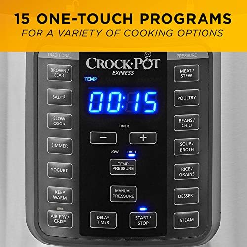 Express Crisp 8 Quart 10-in-1 Pressure Cooker - Curated Catalog B8