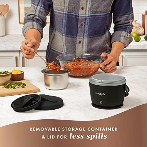 Electric Lunch Box Food Warmer 20oz – Black - Curated Catalog L8