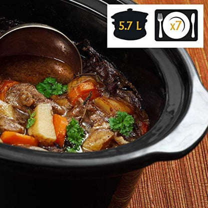 Cook & Carry 6 Quart Portable Slow Cooker - Curated Catalog H4