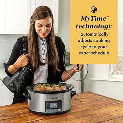 MyTime 6 Quart Programmable Slow Cooker - Curated Catalog A2