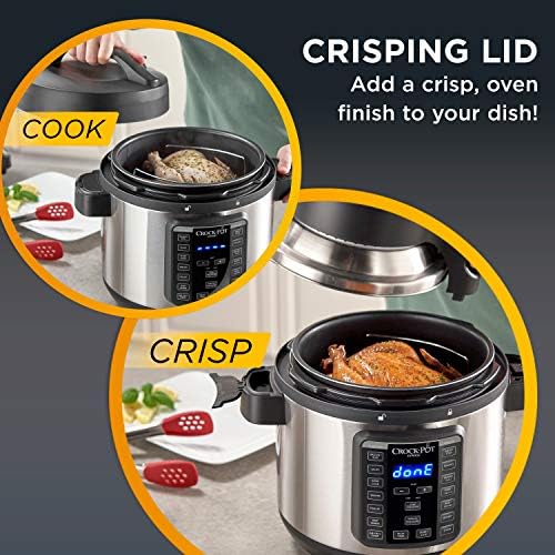 Express Crisp 8 Quart 10-in-1 Pressure Cooker - Curated Catalog F1