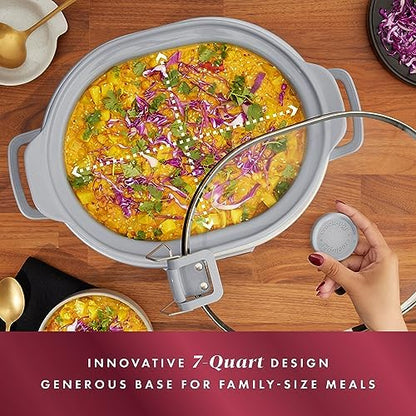 7 Quart Programmable Cook & Carry Slow Cooker - Curated Catalog Y7