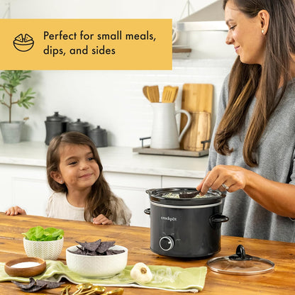 2 Quart Mini Slow Cooker – Classic Compact Cooker - Curated Catalog N9