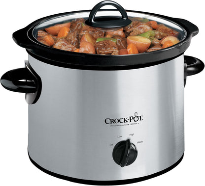 2 Quart Mini Slow Cooker – Classic Compact Cooker - Curated Catalog O0