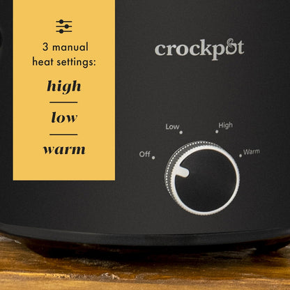 2 Quart Mini Slow Cooker – Classic Compact Cooker - Curated Catalog O0