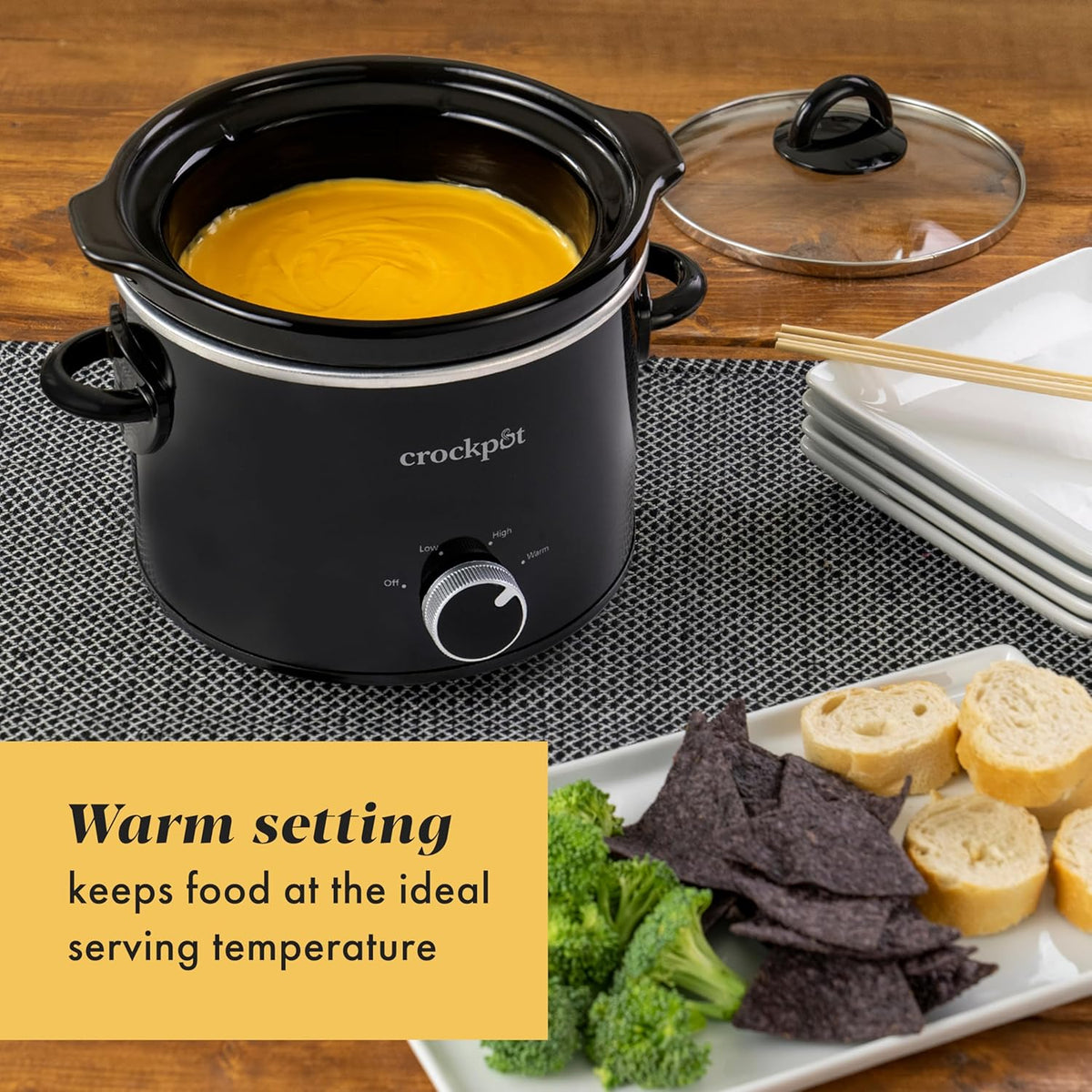 2 Quart Mini Slow Cooker – Classic Compact Cooker - Curated Catalog O0